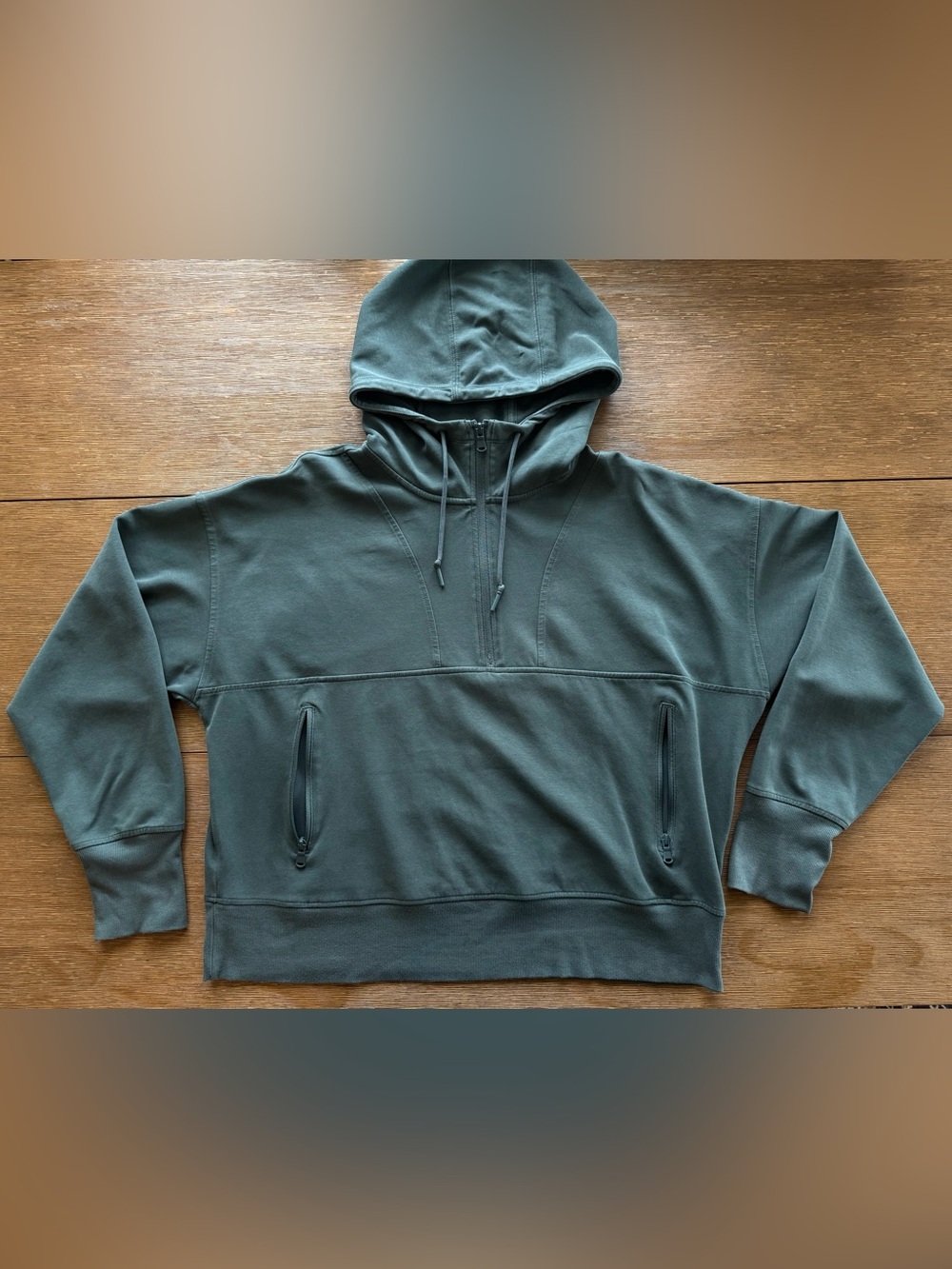Old Navy Active Dynamic Fleece Half-Zip in Army Green